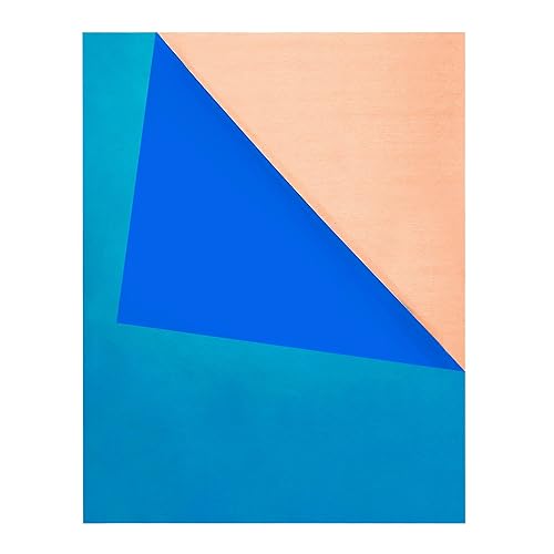 Hoja de cobre, 1 pieza de calibre 24 (0.020 in) de grosor, 8 x 10 pulgadas, 99.9% más chapa de cobre, placa de cobre adjunta con película, sin