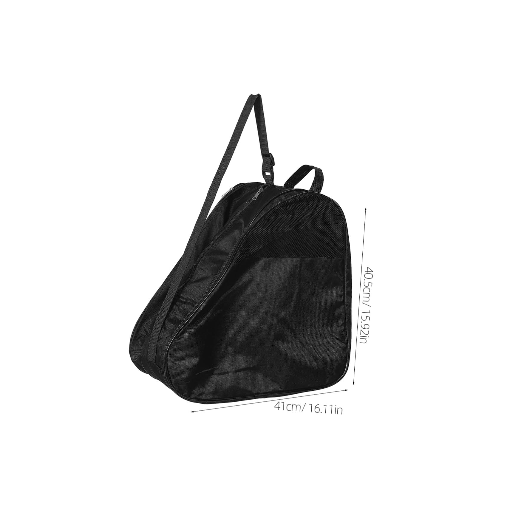 Toyvian Borsa Per Pattini a Rotelle Custodia Porta Pattini Custodia Per Scarpe Da Skate Borsa a Tracolla a Accessori Per Rulli Pattini Per Le Donne Panno Oxford Black