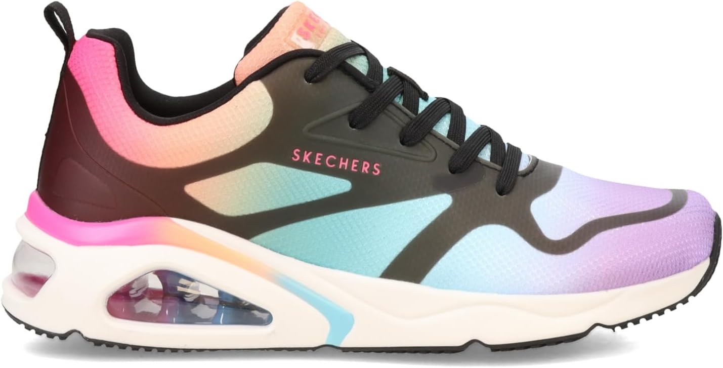 Skechers Street Women's, TRES-AIR UNO-Hazy Sunset, BKMT, 9.5 M US - Image 2