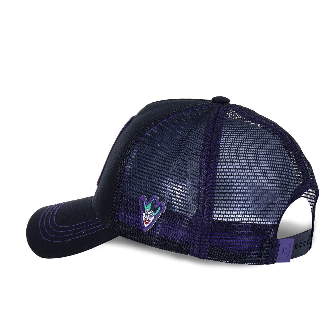Capslab Joker DC Batman Black Purple Trucker Cap