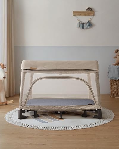 Miniatura 6 de Blissful Diary Juego de sábanas de muselina para cuna, paquete y juego, de algodón suave para niños y niñas, paquete de 2 unidades (azul claro y