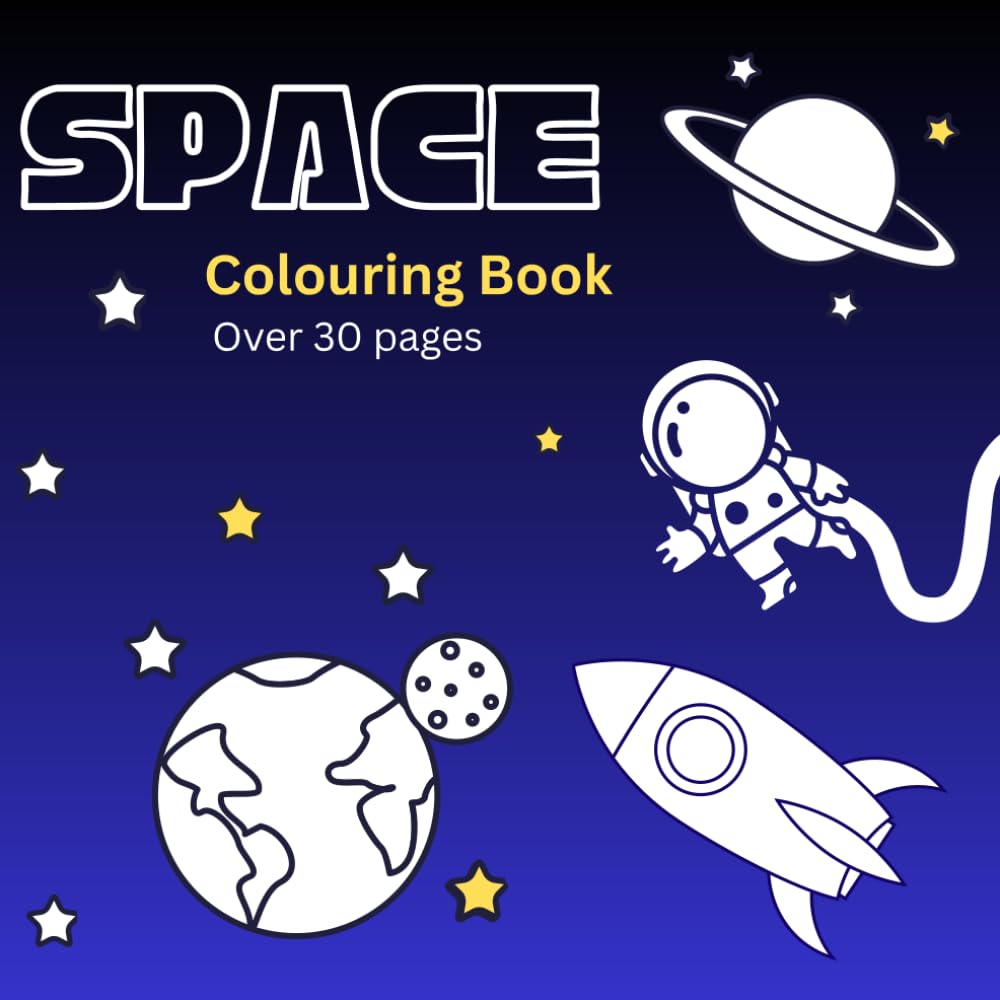 Space Colouring Book