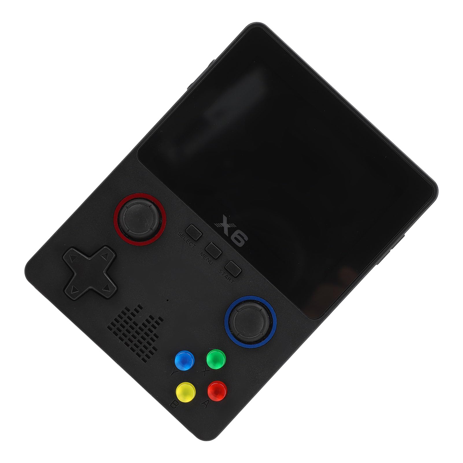 Console di Gioco retrò Portatile con Schermo Ad Alta Risoluzione per Giochi per Adulti, Supporto Giochi di Emulazione per 2 Giocatori - Schermo ABS - 3,5 Pollici - 32G (BLACK)