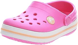 Crocs Kids' Crocband Clog | Slip On Shoes for Boys and Girls | Water Shoes