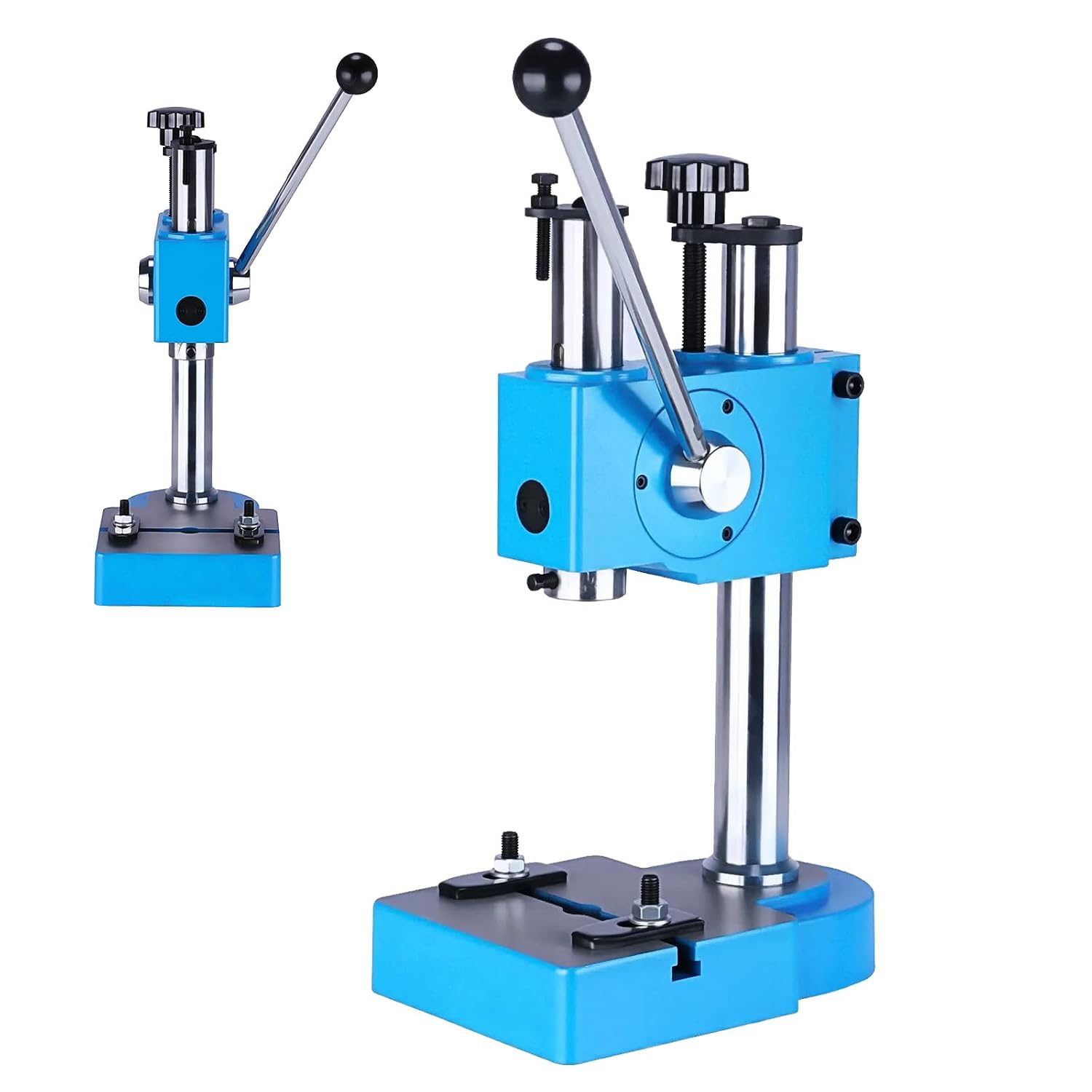 Generic Manual Arbor Press 0.5 Ton Heavy Duty Press Puncher Hand Punching Machine for Metal & Non-Metal Bending Stretching Forming