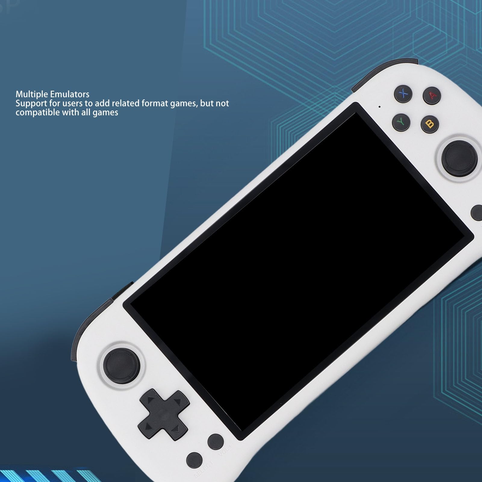 Generic Retro Konsola do Gier Przenośny Odtwarzacz Gier Wielofunkcyjny Procesor o Wysokiej Wydajności do Konsoli Wideo 5,5-calowa Karta Pamięci w Zestawie (16G i 256G)