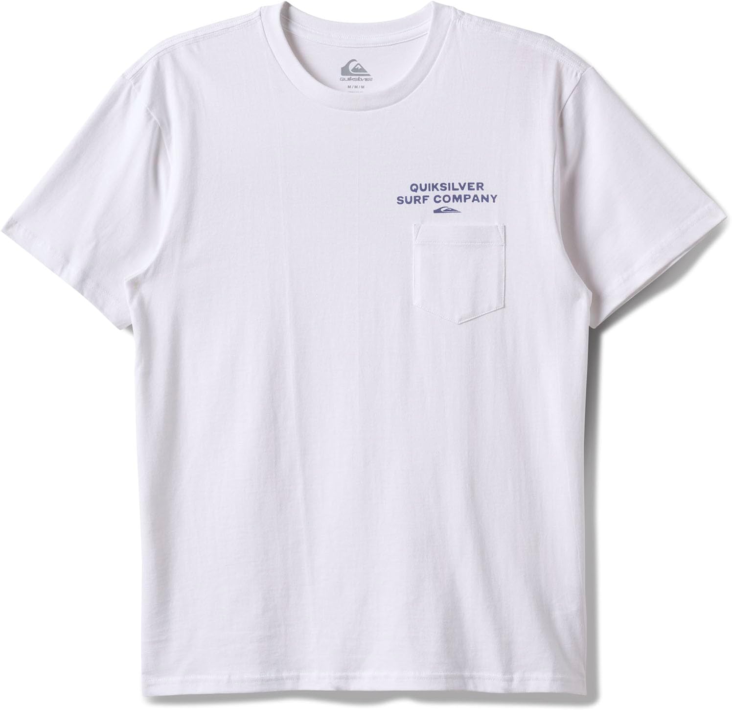 Quiksilver - Mens Surf Company Mt0 Short Sleeve Graphic T-Shirt, Color White, Size: X-Large