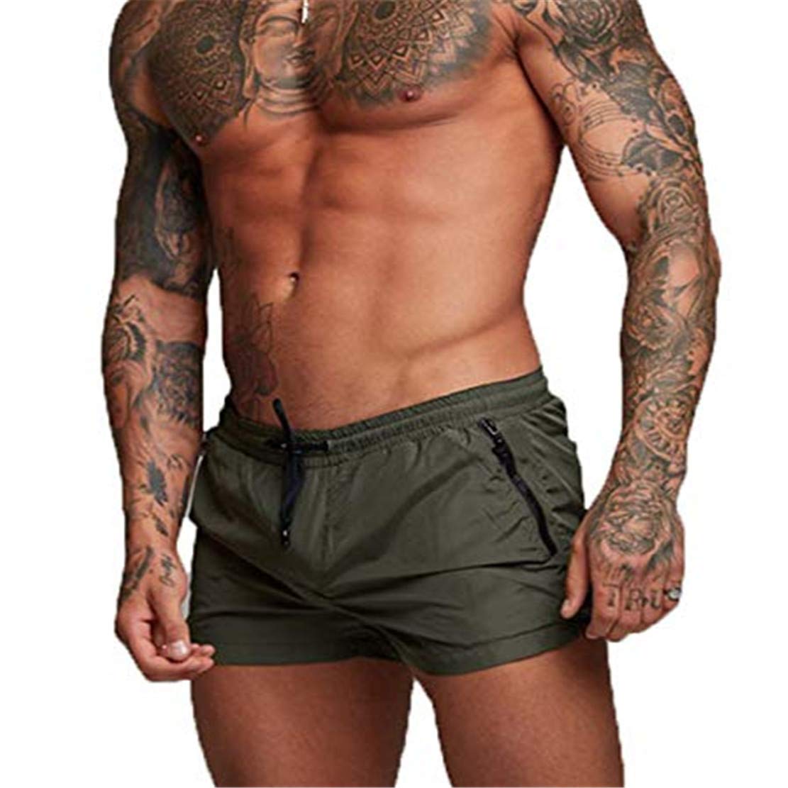 EDOTON Bañador para Hombre, Pantalones Cortos Impermeables Pantalones Cortos de Surf Pantalones de Natación