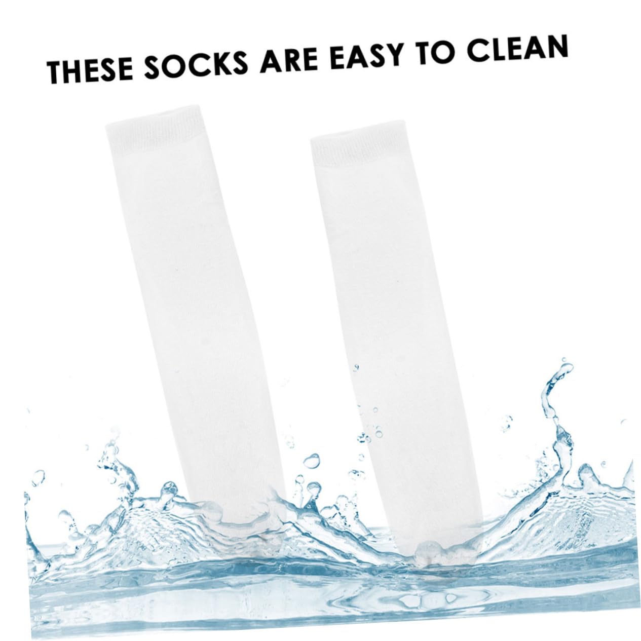 Angoily 18 Paare Weiße Sublimationssocken Gerade Bedruckbare DIY Baumwollsocken Unisex Doppelseitig Bedruckbar zum Individuellen Gestalten und Verschenken