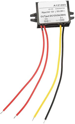 Miniatura 2 de Convertidor descendente CA 10-28v a CC 12v, módulo convertidor de CA a CC, 3a 5a convertidor reductor módulo de fuente de alimentación (3A)