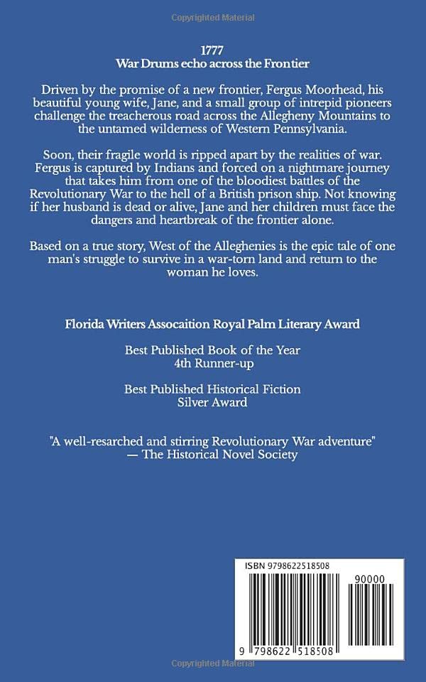 West of the Alleghenies: A Story of Survival during the Revolutionary War (The Moorheads) - Image 2