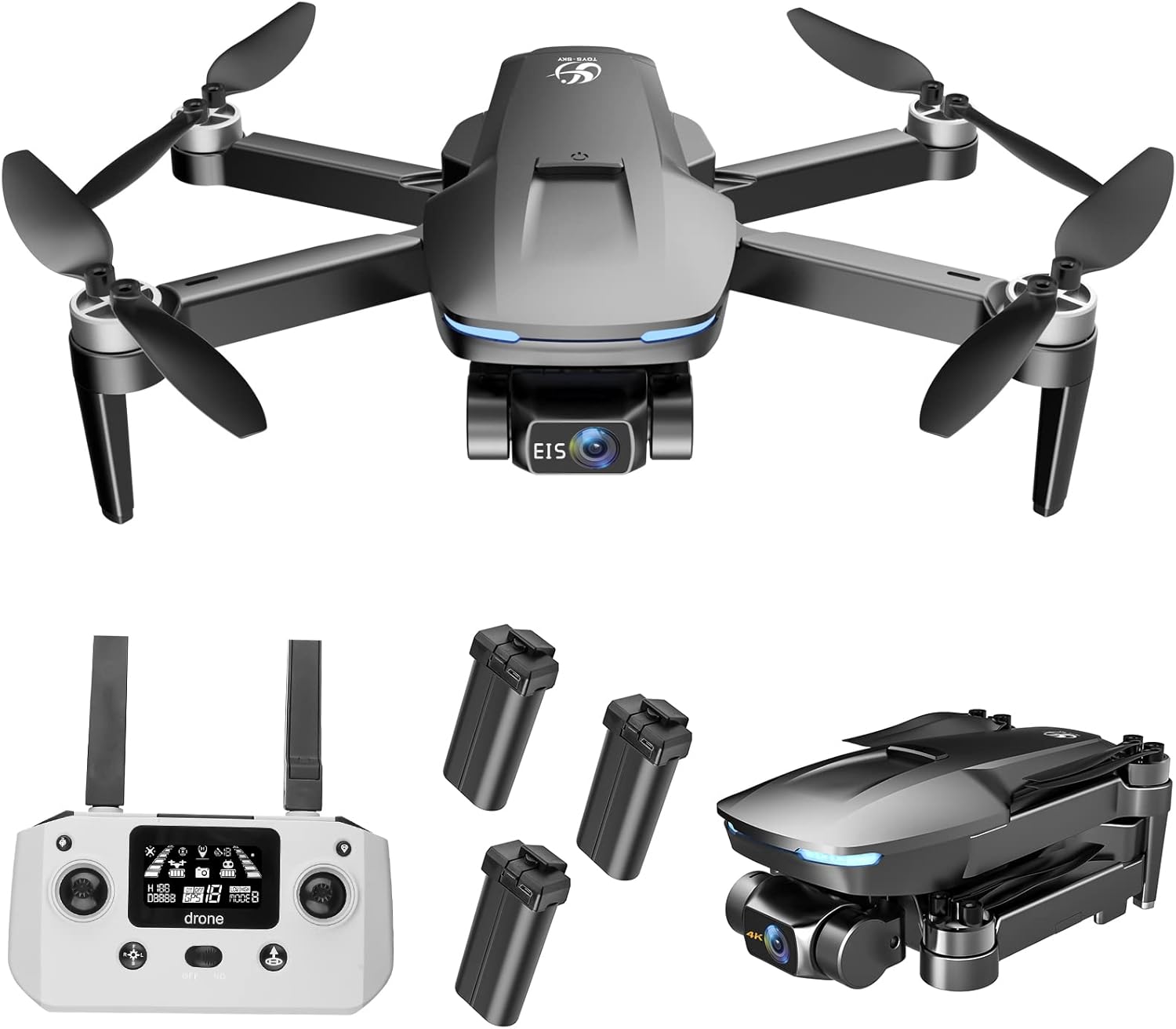 HD Aerial Drone Outdoor Remote Control Aircraft with 6K Ultra high