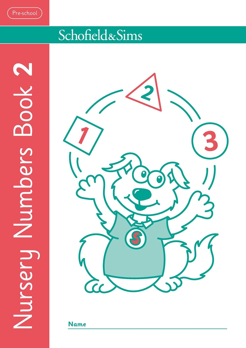 Nursery Numbers Book 2: Early Years, Ages 3+