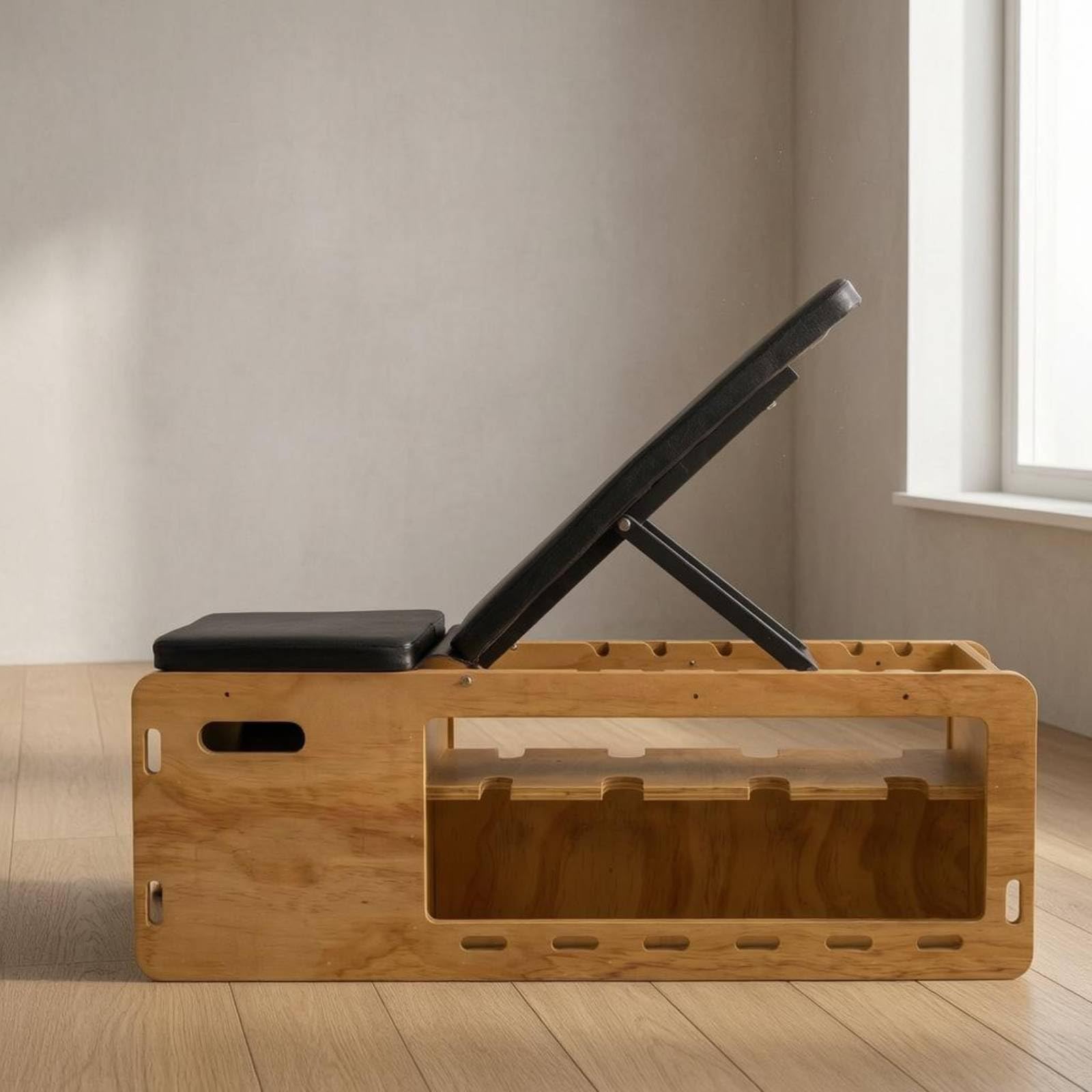 Fitness Palestra Regolabile Allenamento con Angolo Regolabile E Superficie Imbottita per Comfort Adatta per Addome Torace Allenamento in Salotto