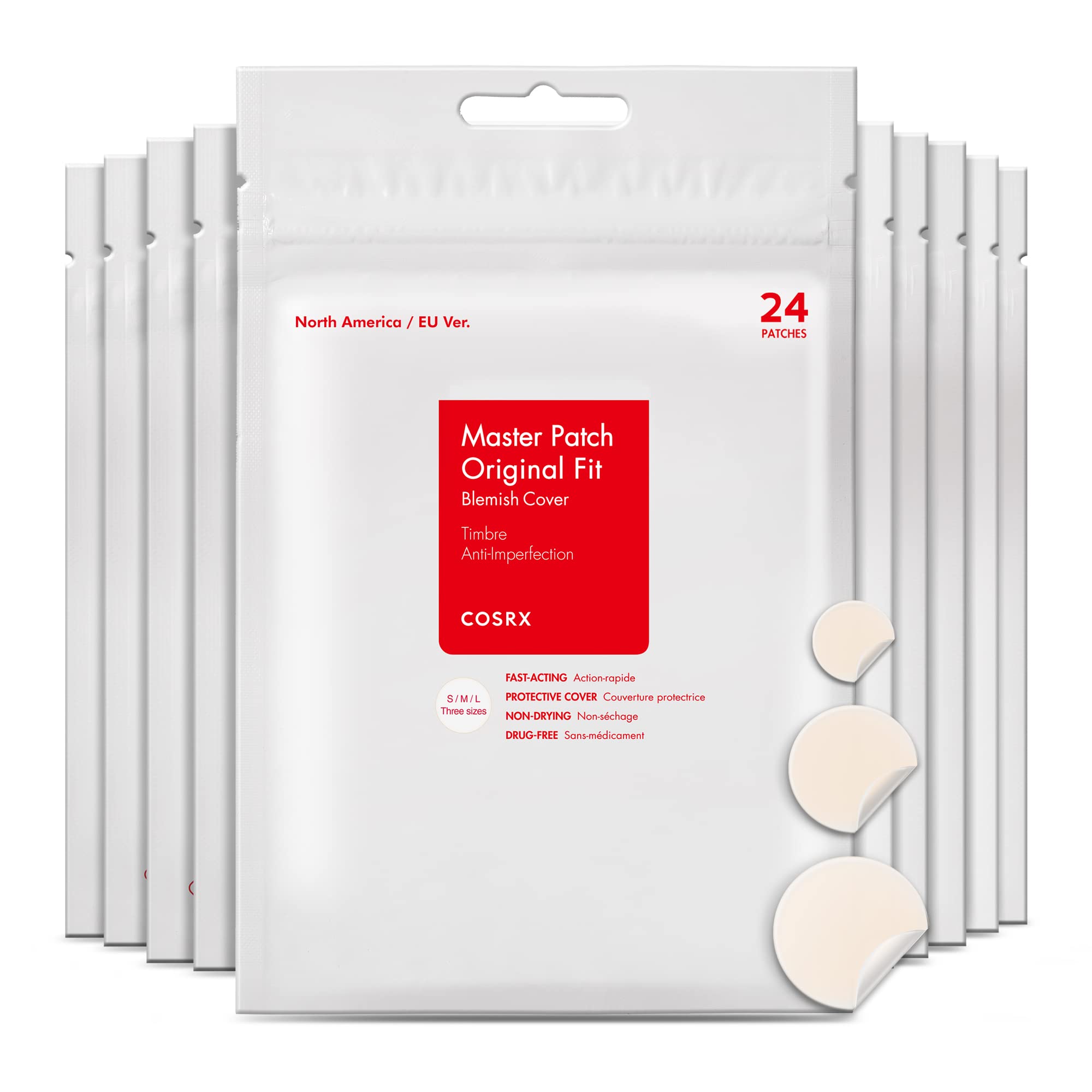 COSRX parche de tratamiento facial antiacné 240 Unidades