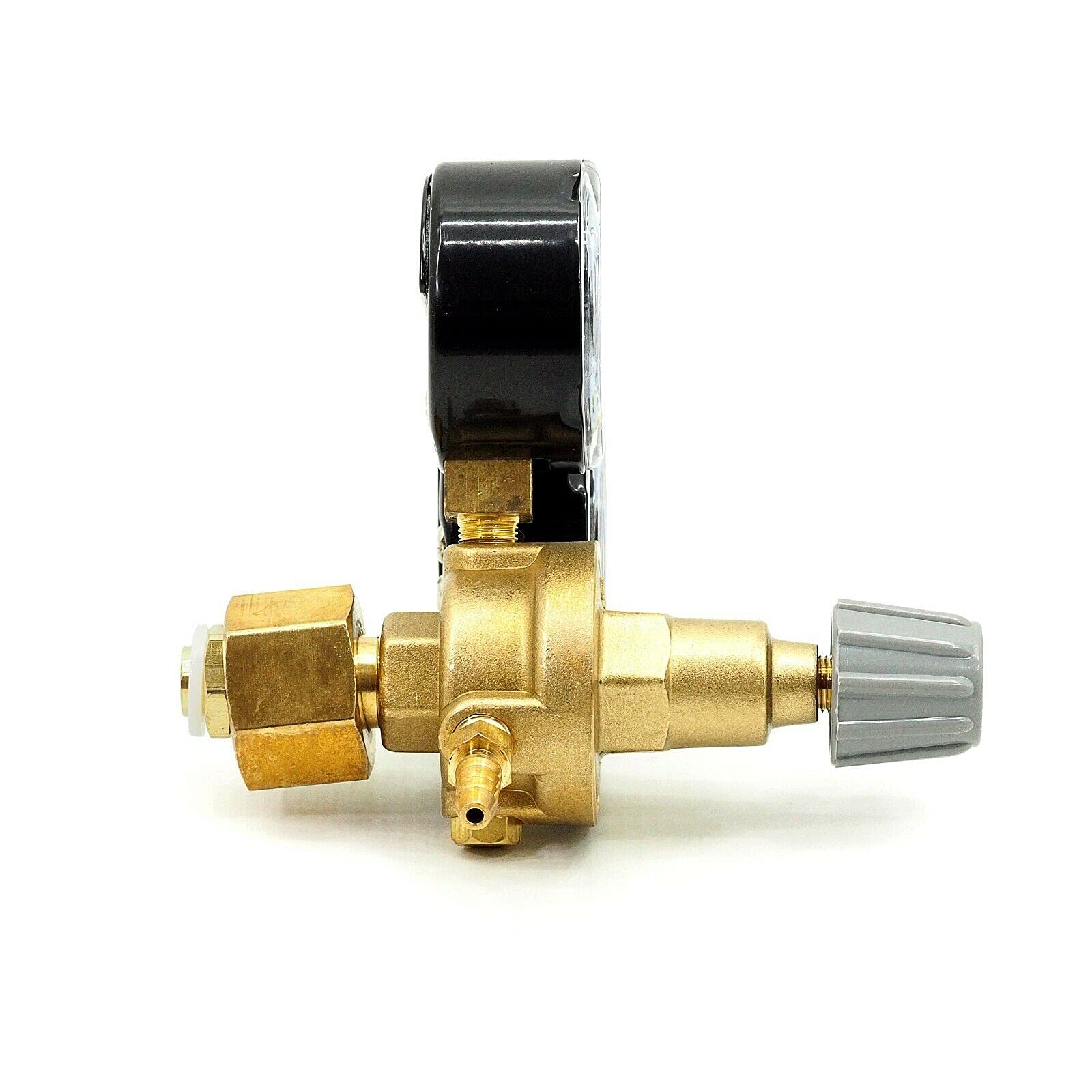 Cilindro de gas con reductor, gas de soldadura puro 4,8 argón (100 %), 10 litros TIG/WIG MIG