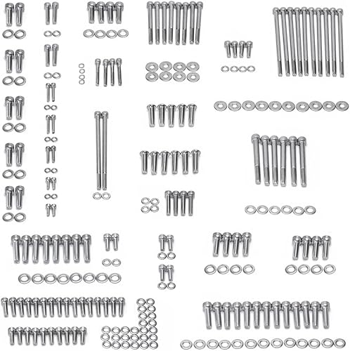 Miniatura 2 de PTNHZ LS LS1 LS6 Kit de pernos de motor de acero inoxidable Pernos Juntas Sujetadores Kit Relacement para 98-02 Camaro Firebird 04 GTO