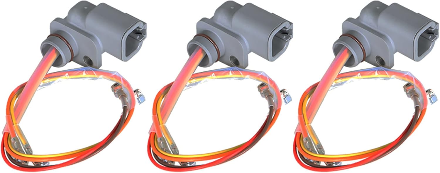 WFLNHB Fuel Injector Wiring Harness Plug 05139865AA Replacement for 5.9L 3 PCS