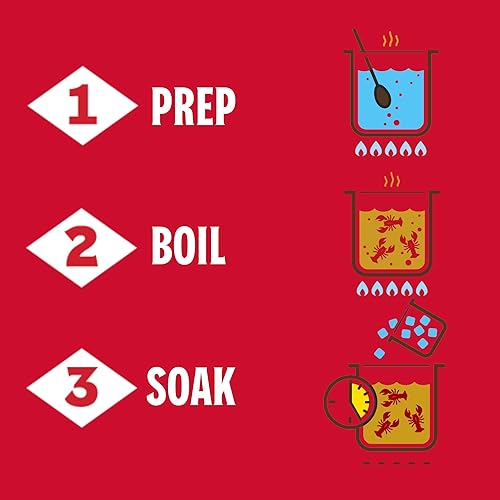 Miniatura 3 de Louisiana Fish Fry Products Condimento para hervir cangrejos, camarones y cangrejos, condimento completo en polvo de mariscos picante y delicioso,