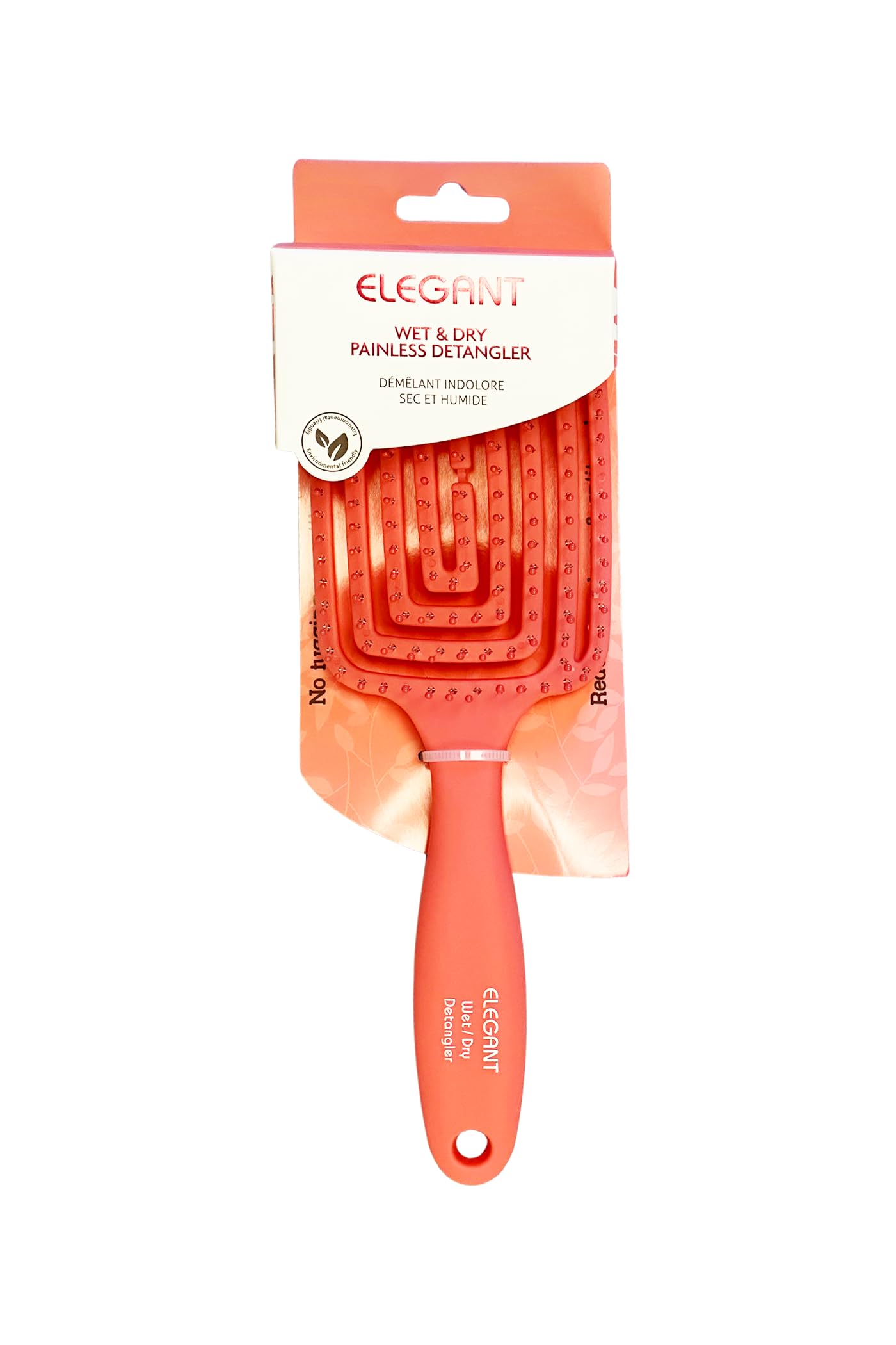 Amazon.com : Elegant Wet & Dry Painless Detangler Vented Spiral