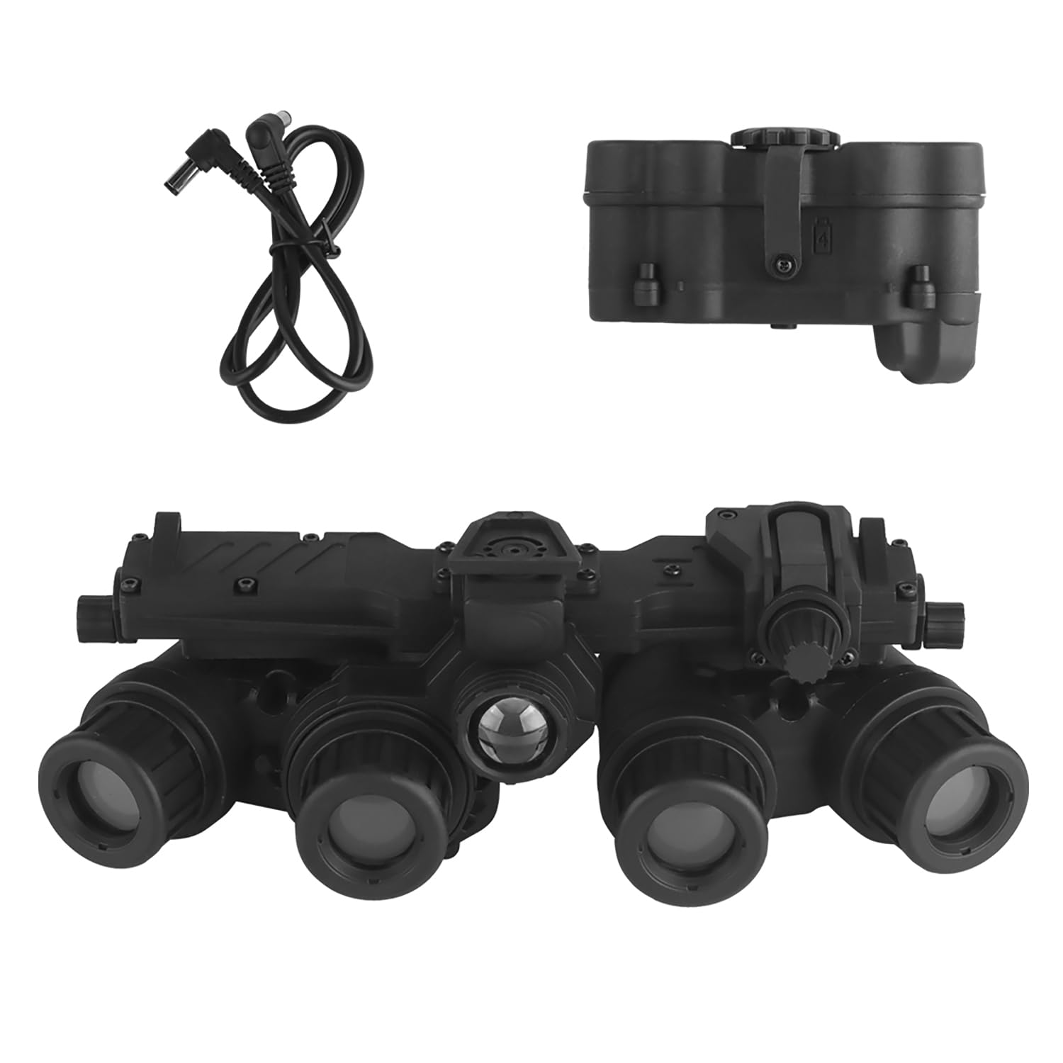 Zhongren Dummy Night Vision Goggles Model for Tactical Helmet NVG Mount Airsoft GPNVG 18 NVG Cosplay Display Movie Props-No Function