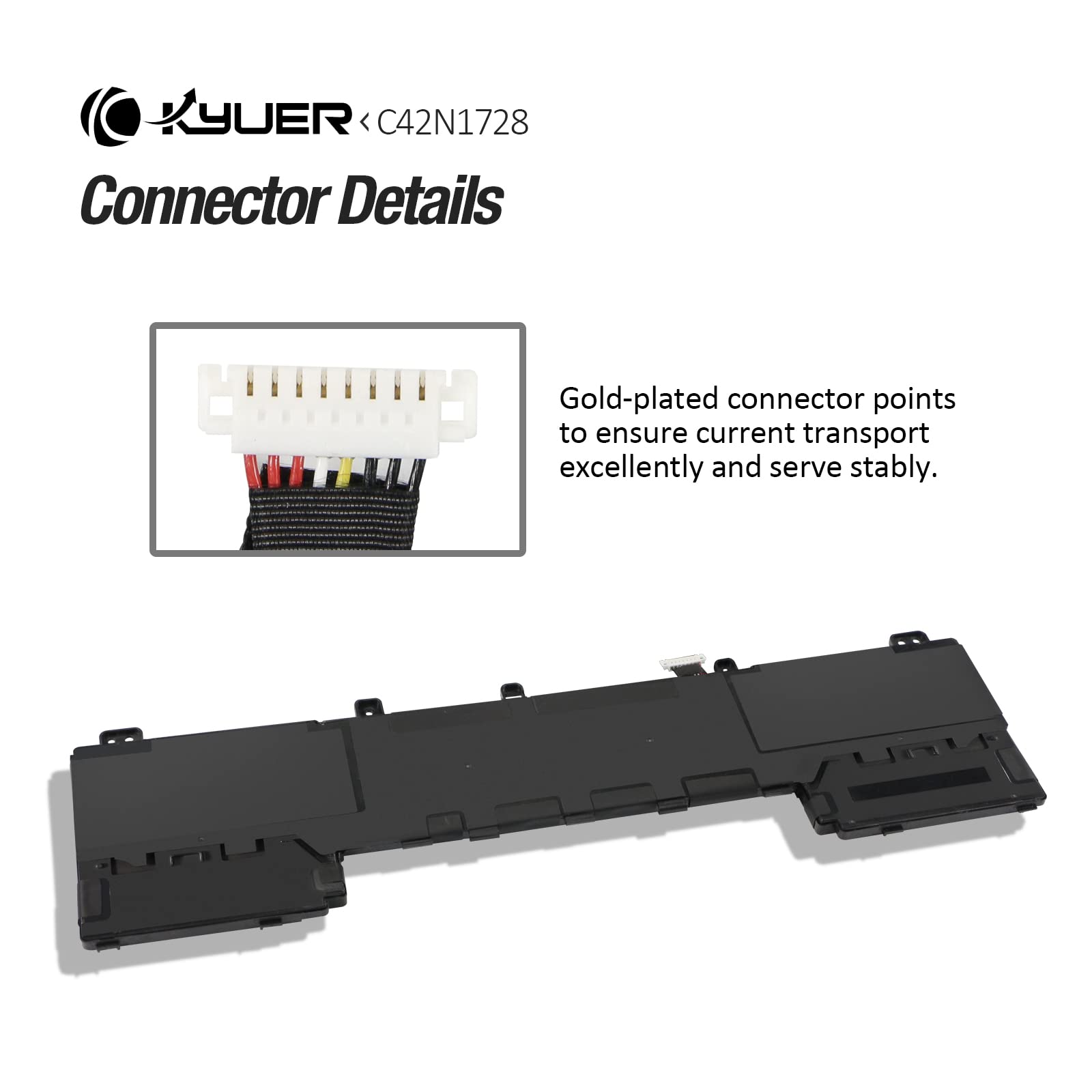 Akku für Laptop Asus ZenBook Pro 15 UX550GD-BN048R 15,4V 4400mAh/67,8Wh Li-Polym