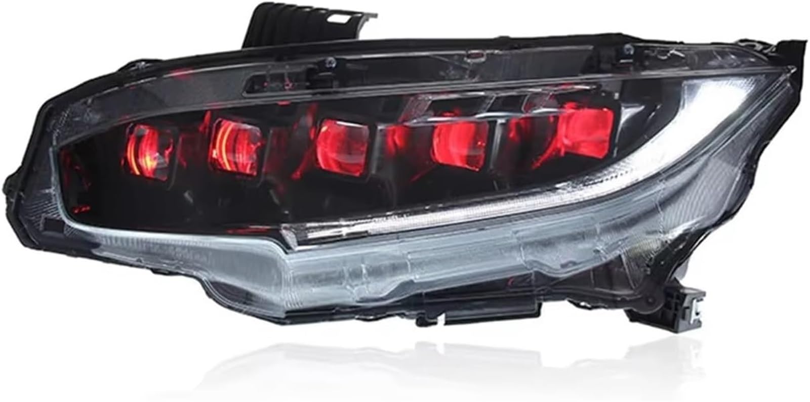 Fari dell'auto Gruppo ottico anteriore per Civic 10th 2016-2021 Accessori per auto Faro