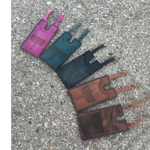 2025 Western Leather Wallet, Handcrafted Leather Boot Credit Card Holder for Womens, Leather Boot Wallets with Snap Fastening Tassel Key Chain (Green)4