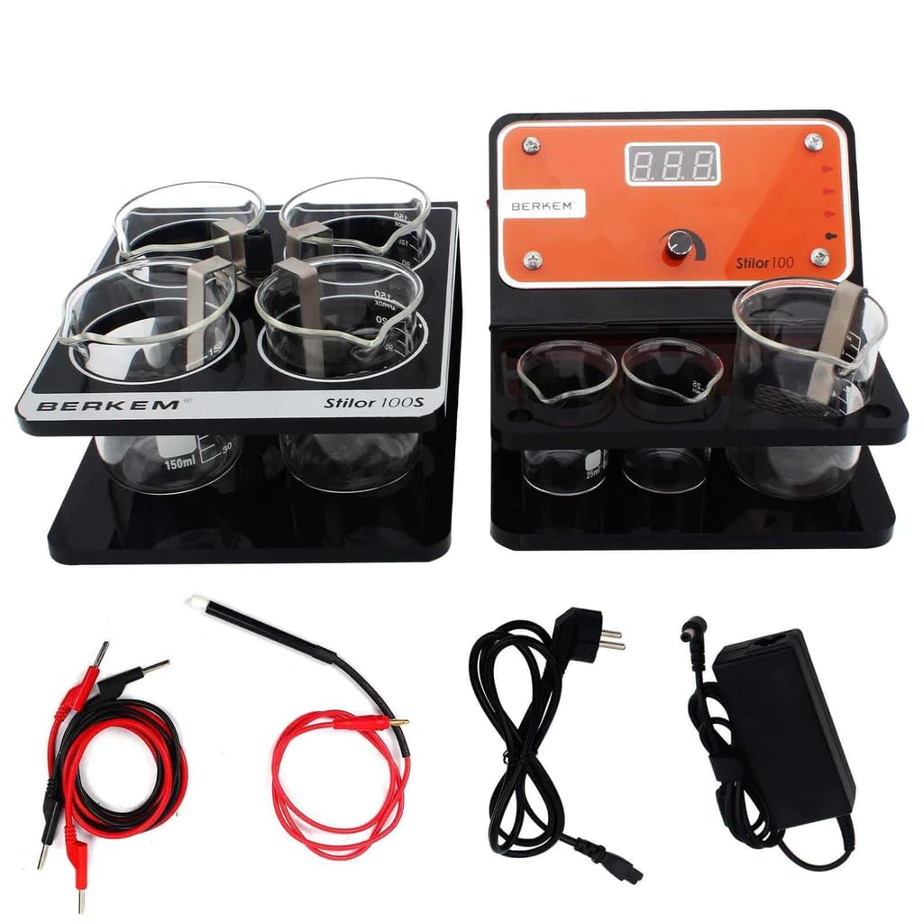 Pen Type Plating Machine, Professional Pen Type Partial Gold Plating Machine, Electroplating Processing Tools Gold Plating Kit, for Jewelry Gold, Silver, Copper Plating Decoration(US Plug)