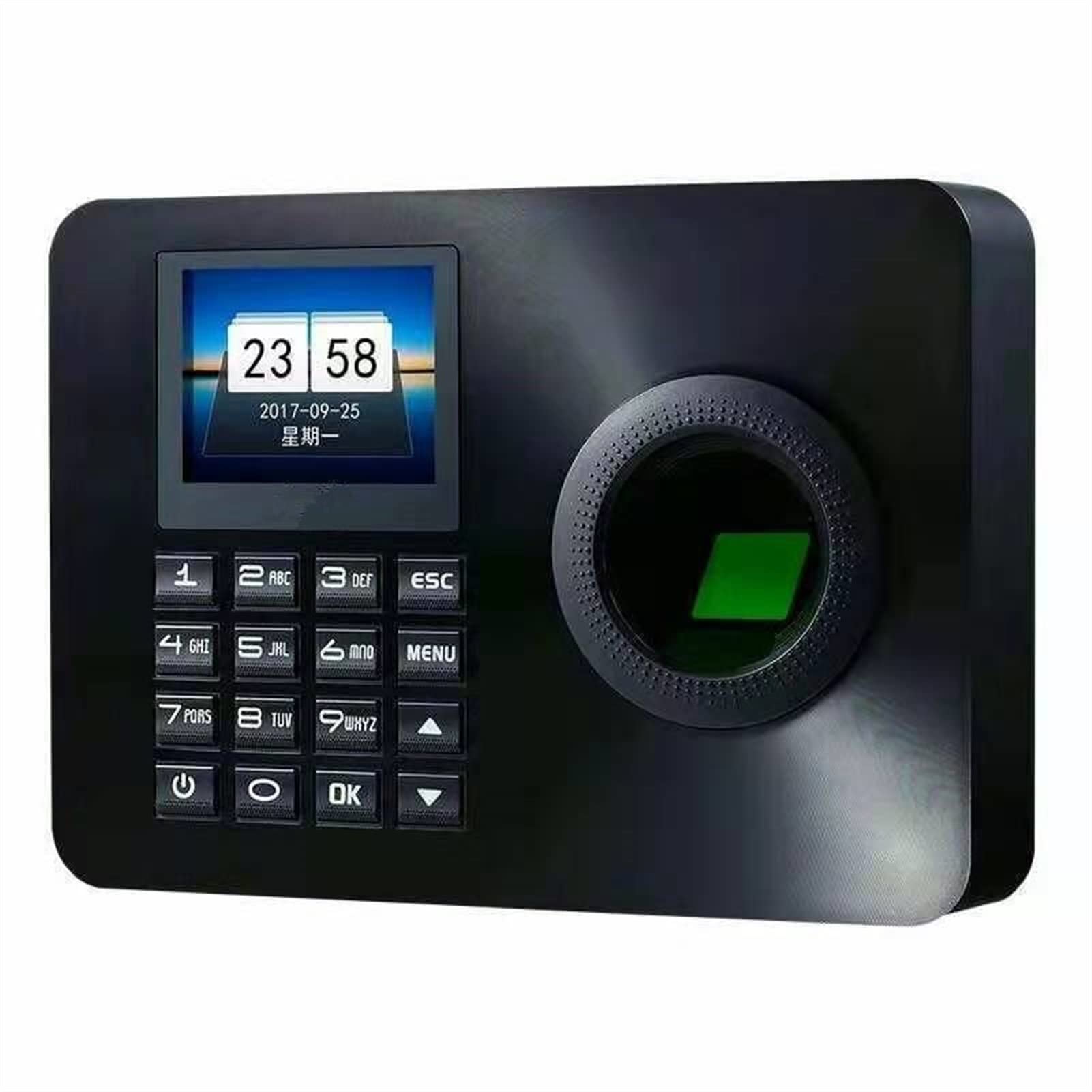 CUDTAPI Employee Time Clock Fingerprint Password Attendance Machine Smart Biometric Time Attendance Machine For Employees Small Business