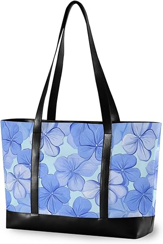 Miniatura 1 de KLL Periwinkle Floral Country Style Dibujos Animados Estuches impermeables para computadoras portátiles con cremallera bolsa 14 pulgadas bolso