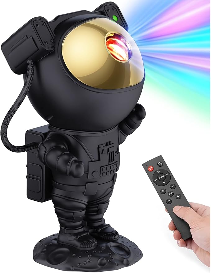 Astronaute Projecteur Galaxy Night Light, Projecteur de Galaxie D'astro