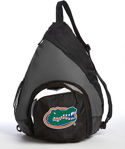 Miniatura 4 de Florida Gators - Mochila con bolsa para pelota de fútbol o voleibol, bolsa de práctica con compartimento para equipo deportivo de la Universidad de