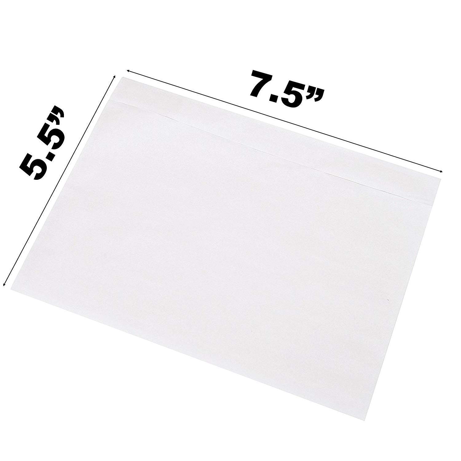 Sales4Less Lista opakowań koperty 19 cm x 14 cm woreczki przezroczyste zamknięte samoprzylepne torby opakowanie 500 sztuk