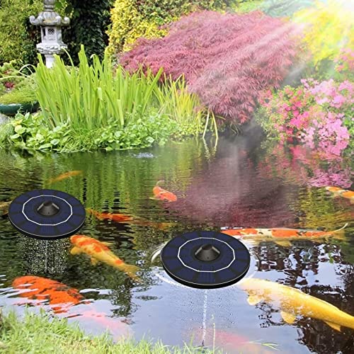 Lokoo 5 Pcs Solar Water Air Pump, Pool Fish Tank Oxygenator, Air Bubble For Fish Tank, No Noise Solar Pond Aerator For Pond Fishing Pool Oxygen Increasing #TOP2