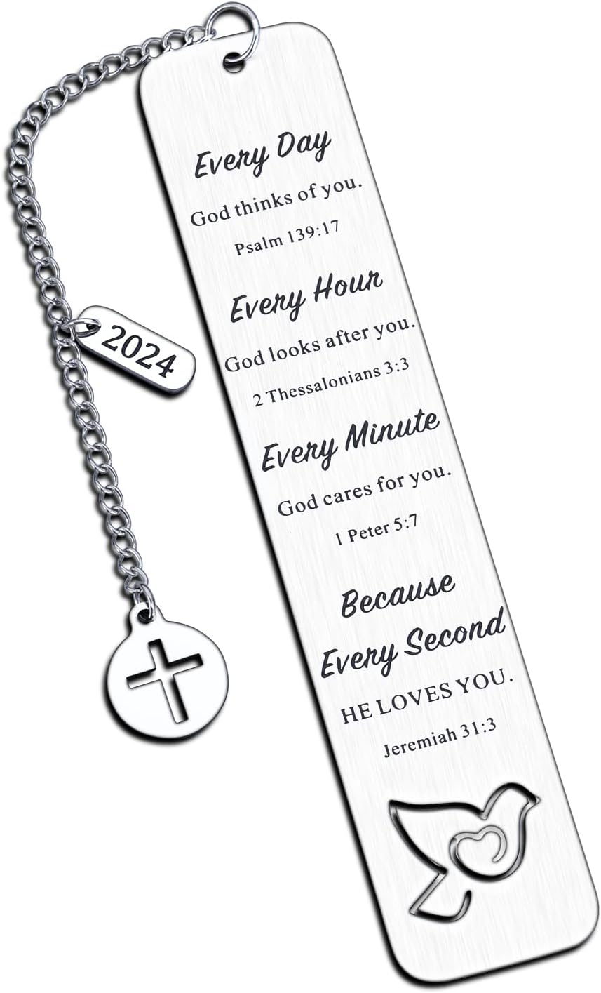 Christian Gifts for Women Men 2024 Bible Bookmark Easter Gifts for Girls Boys