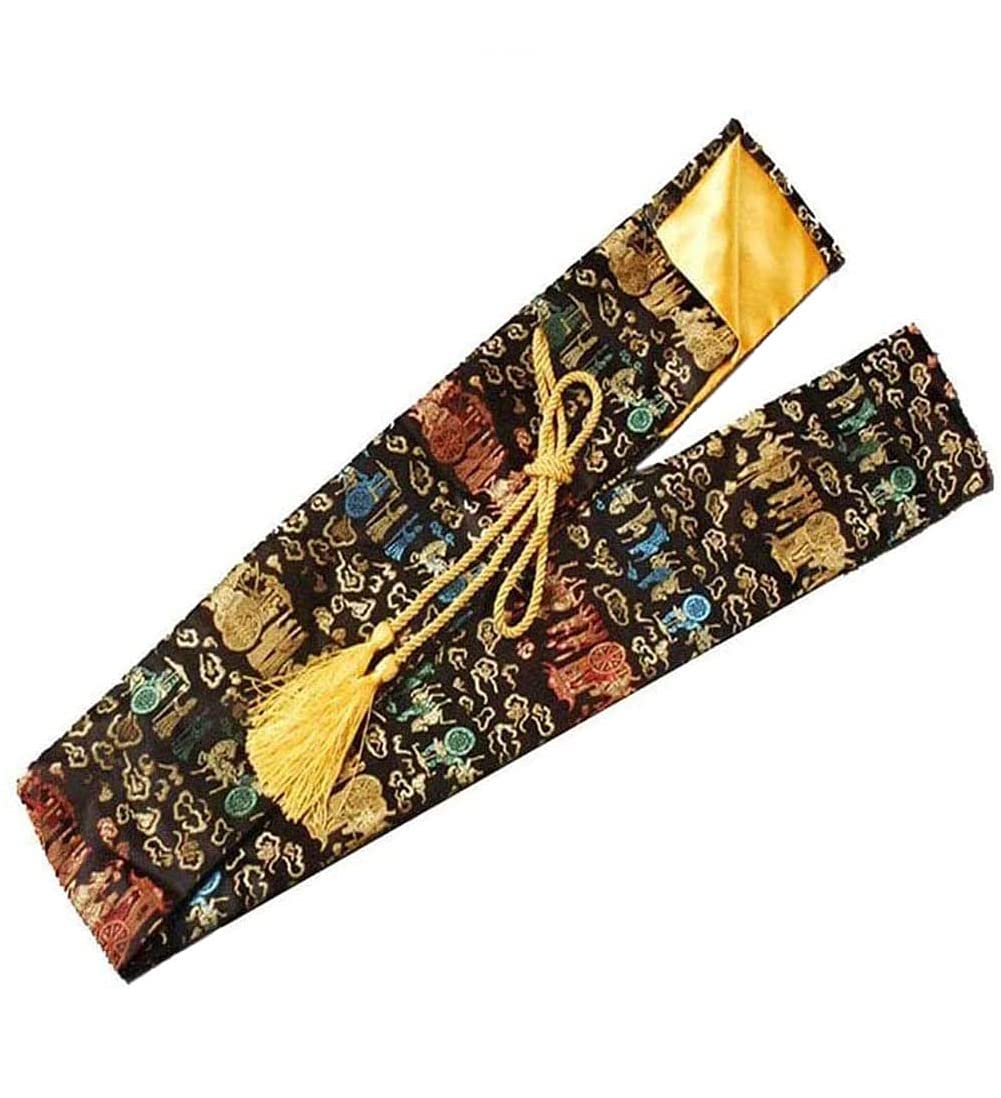 GOONSDS Sword Bag Silk Katana Sword Carrying Bag Case for Japanese Samurai for Japanese Katana, Wakizashi and Chinese Tai Chi Swords,G