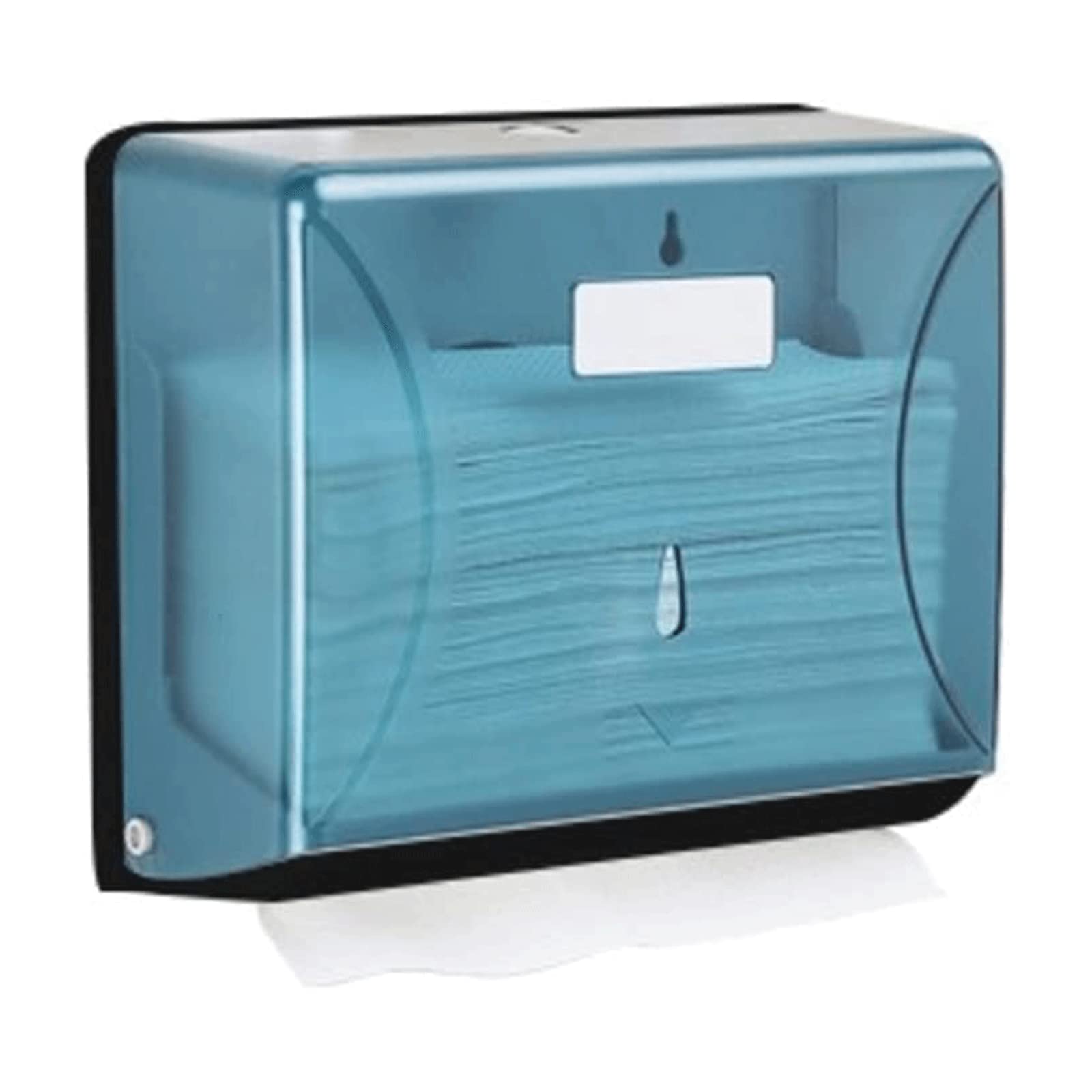 Dispenser Asciugamani Dispenser di Asciugamani Quadrati Dispenser di Asciugamani di Carta multipiega Dispenser di Asciugamani Compatto per Bagno, Cucina, Ufficio Elegante