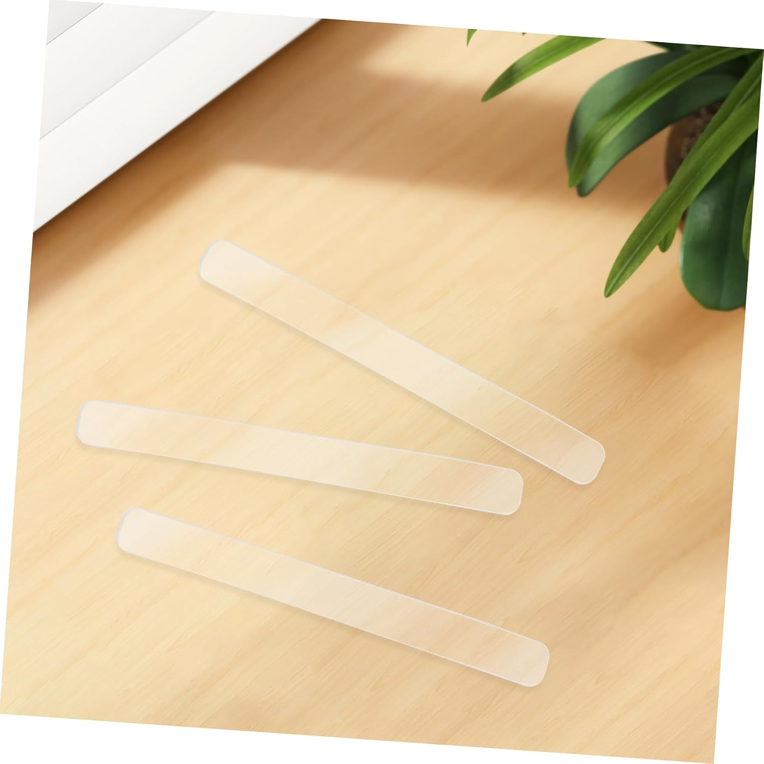 STOBAZA 20pcs Silicone Cabinet Door Bumpers Self-Adhesive Collision Strips for Drawers Furniture and Windows Invisible Protection for Walls and Furniture