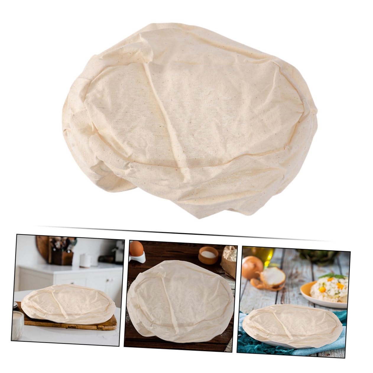 Cabilock 20stücke Brot Gärkörbe Mit Leinenbezug Hochwertige Stoffüberzüge Für Teigführung Und Optimale Fermentation Für Hausgebrauch Und Bäckerei