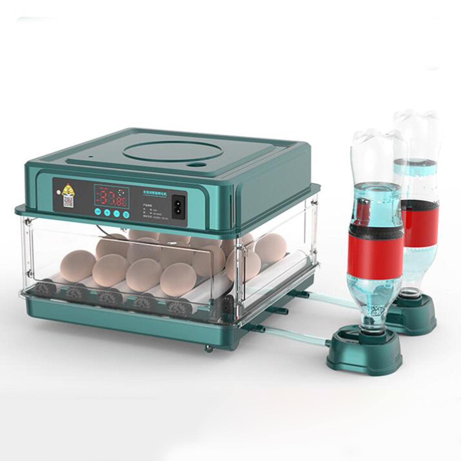 Amazon | 自動卵孵化器孵化卵取り外し可能な LED 表示デジタル家禽の