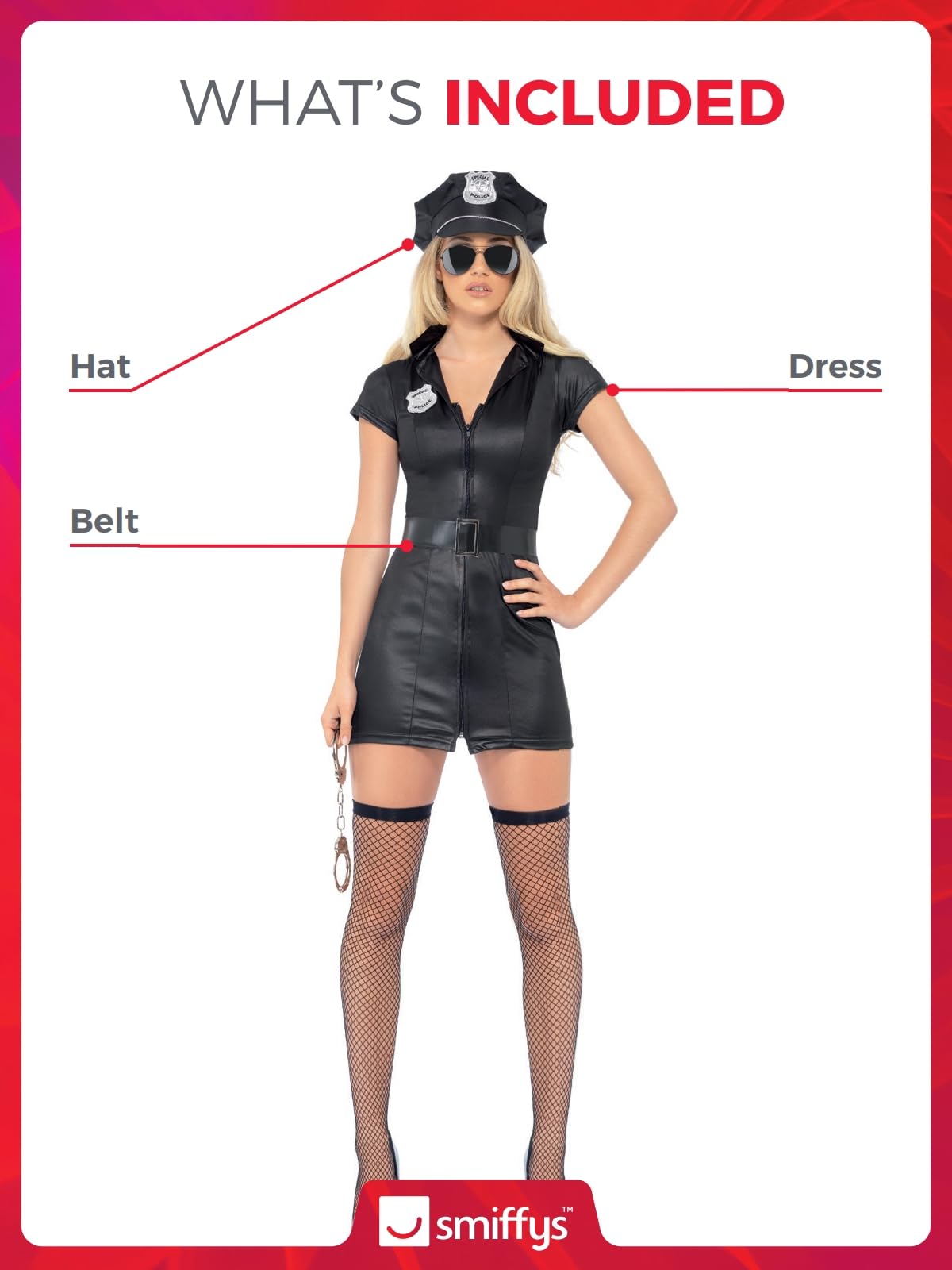 Fever Corrupt Cop Costume (S)