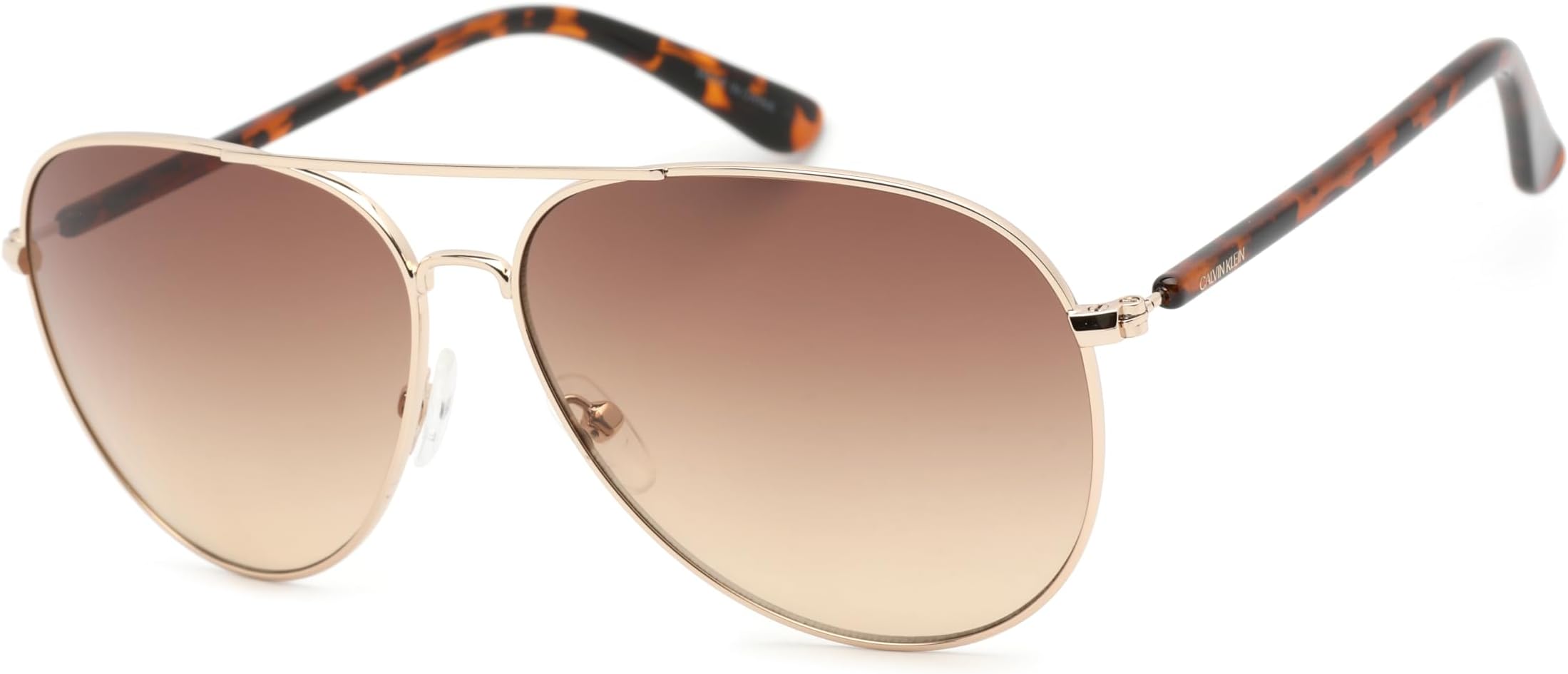 CK19314S-717 Calvin Klein Men's Fashion CK19314S-717 60mm Gold Sunglasses