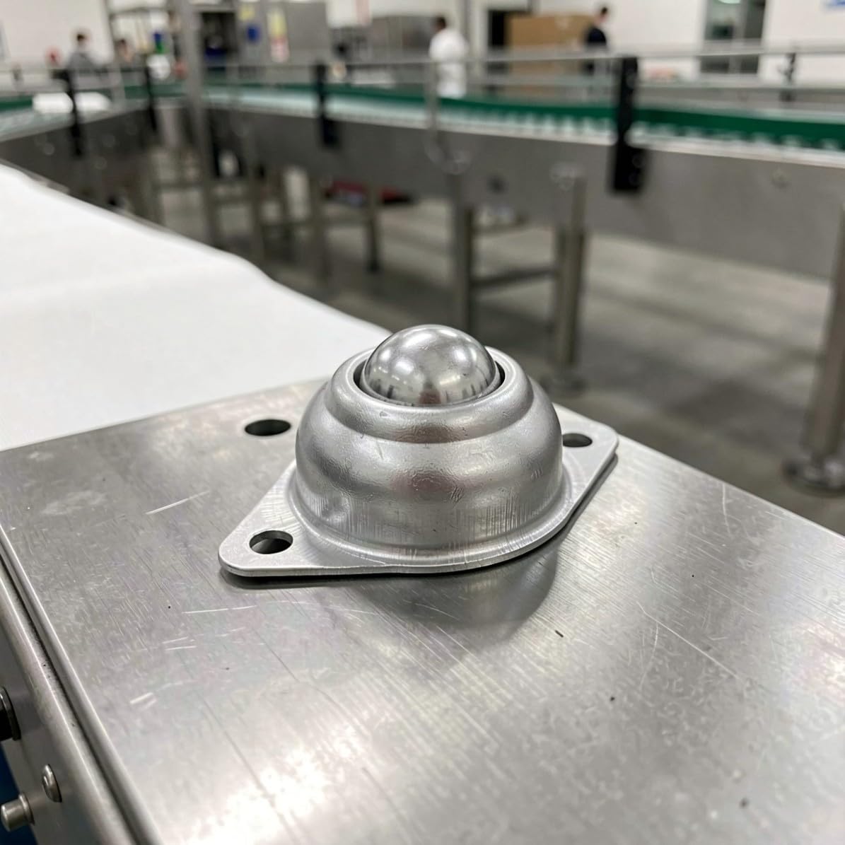 40 Unidades Rodamientos de Bolas con Brida 1/2 Pulgada de Acero
