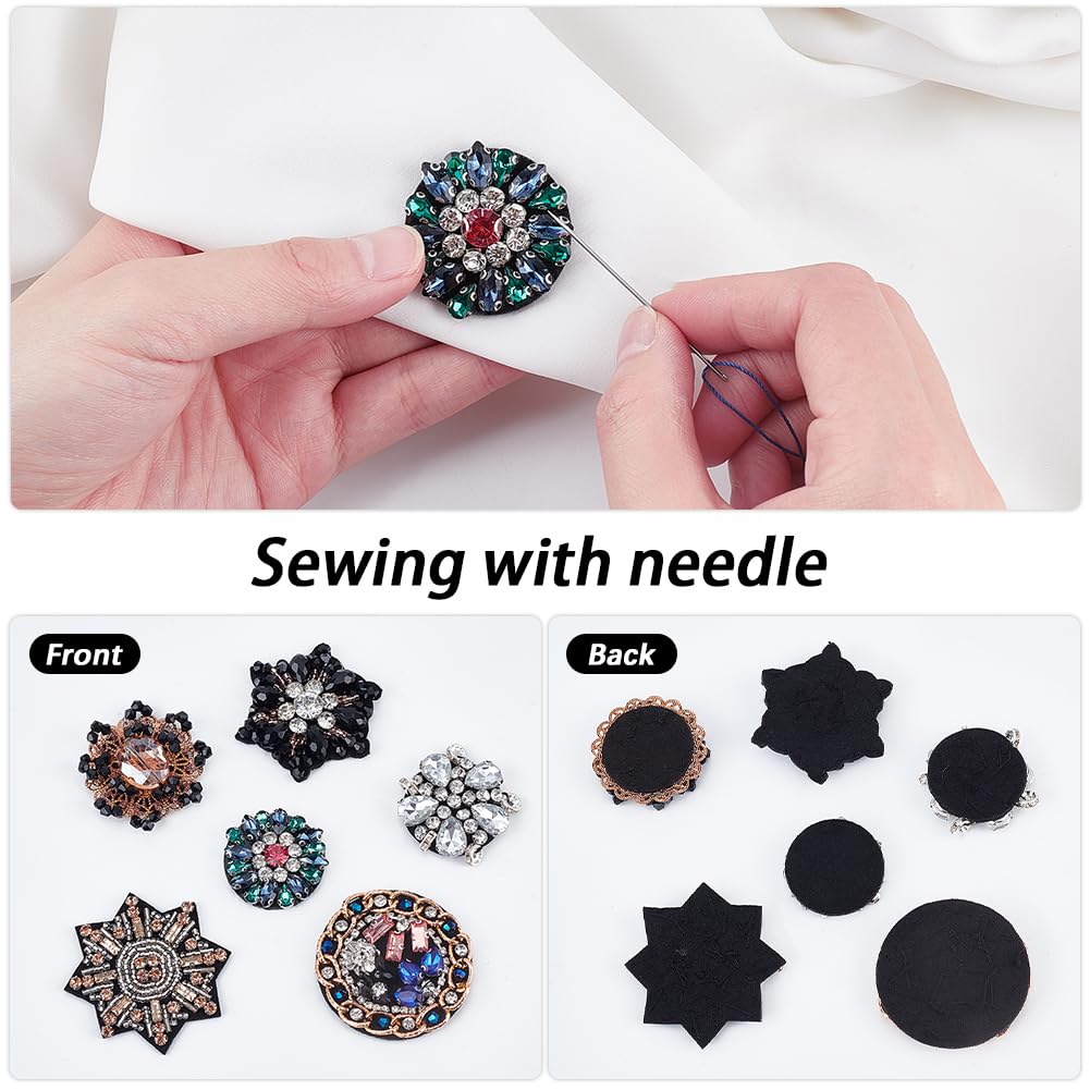 6 Toppe Ricamate A Forma Di Coccinella - 5,1x5,9 Cm, Per Decorare O Riparare Vestiti, Borse, Cappelli