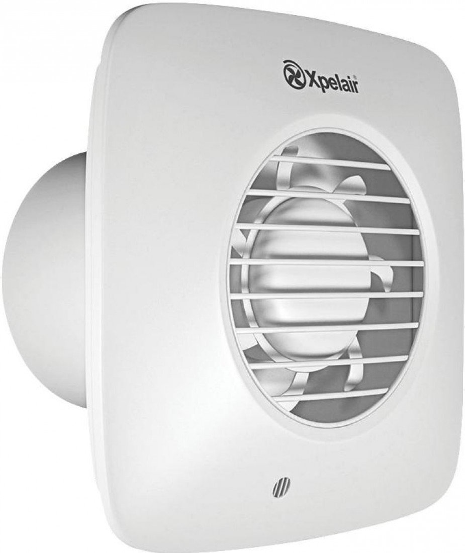 Xpelair Simply Silent 150Mm Round Fan With Pull Cord And Kit - Fan - Compatible With Desktop, Laptop, Server