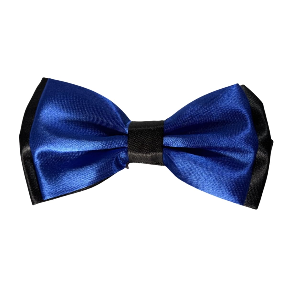 Yanjay Store Men's Royal Blue Satin Pre-Tied Bowtie, Adjustable Bow Tie For Wedding Parties (Royal Blue)