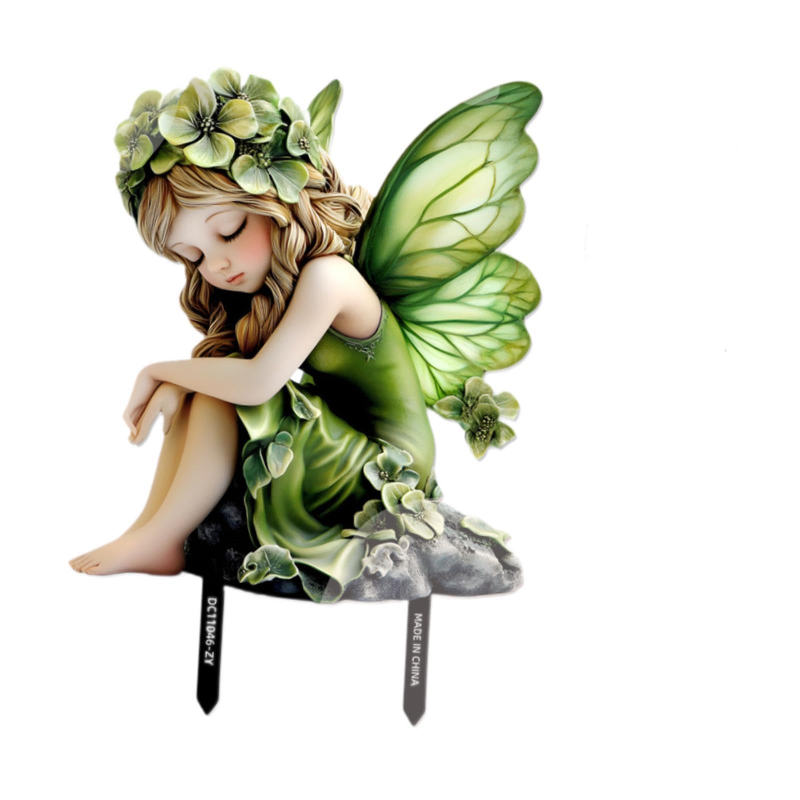 ARTISOUL® Fairy Garden Stake PVC Sculpture Statue Ornament for Outdoor Backyard Garden | Home & Garden | Yard, Garden & Outdoor Living | Garden D?©cor | Statues & Lawn Ornaments-image-43