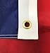 Texas Flag 3x5 ft with Embroidered Star | Tough Long Lasting Nylon | Built for Outdoor Use | UV Resistant | ZigZag Stitching on Fly End for Extra Durability