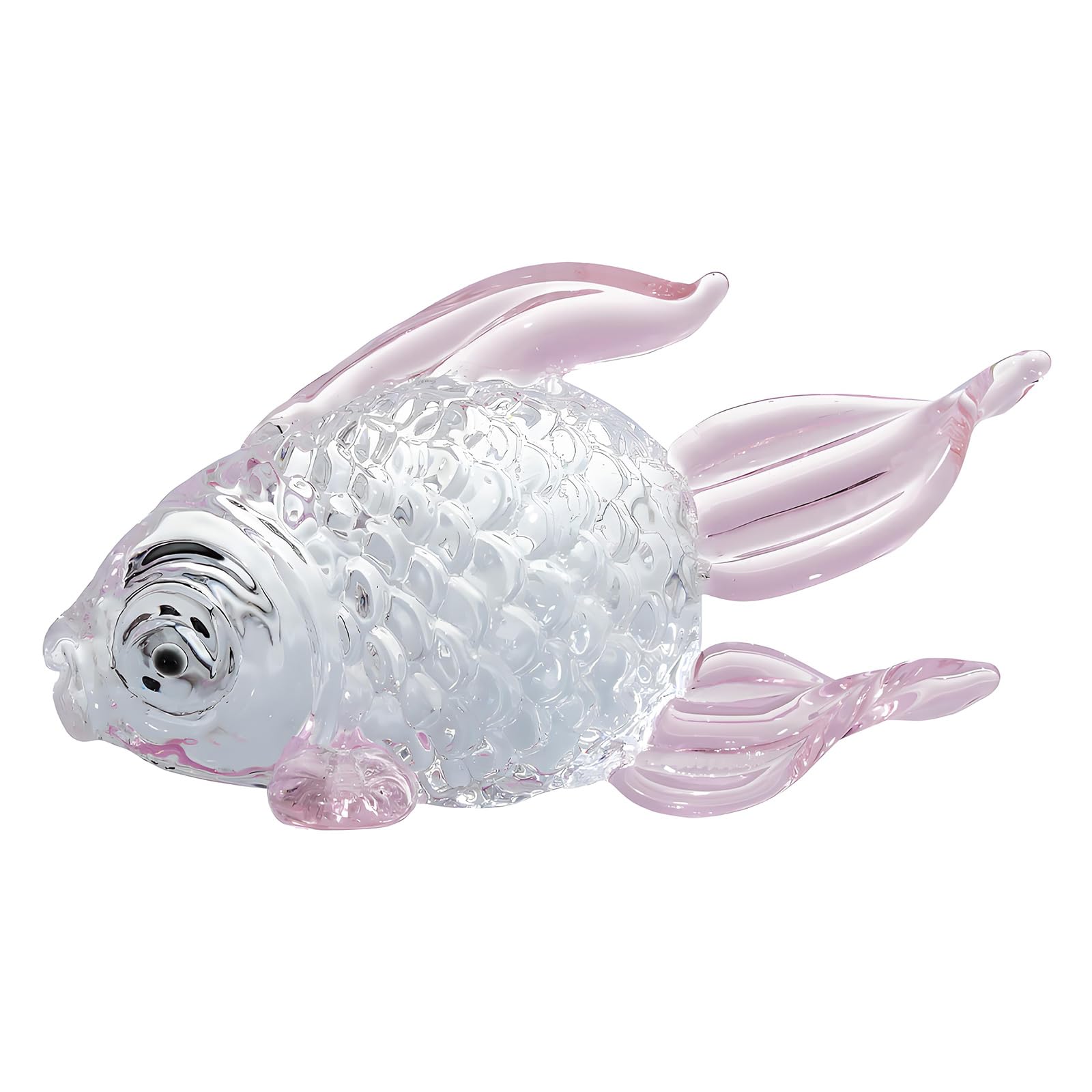 Tsophreniq Artistic Fish Ornament Delicate Fish Figurine Enhances Any Interior Designs Styles for House Artificial Decoration
